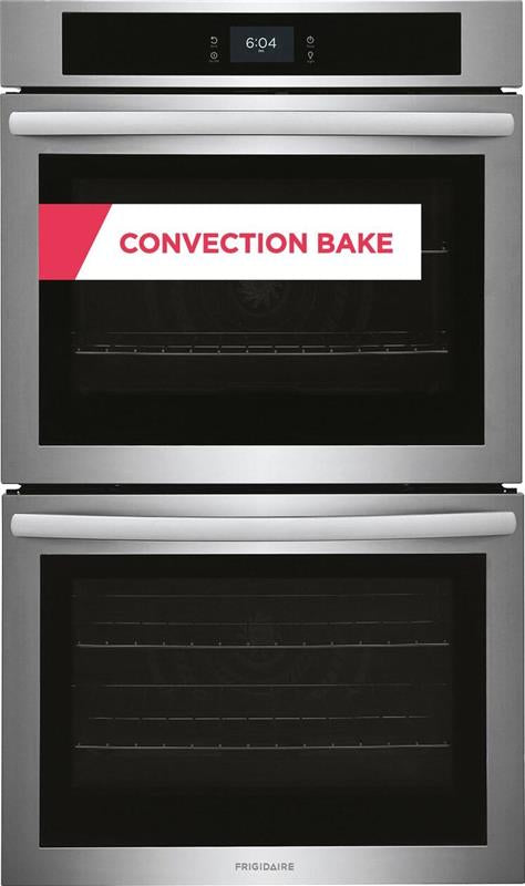 Frigidaire 30" Double Electric Wall Oven with Fan Convection - (FCWD3027AS)