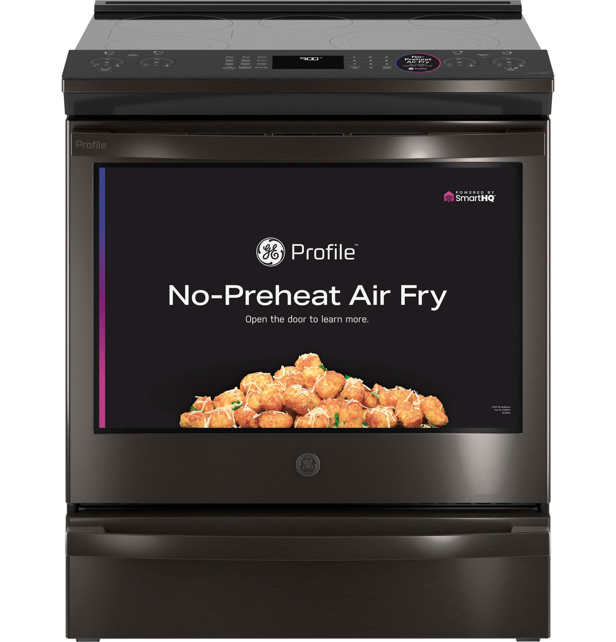 GE Profile(TM) 30" Smart Slide-In Electric Convection Range with No Preheat Air Fry - (PSS93BPTS)