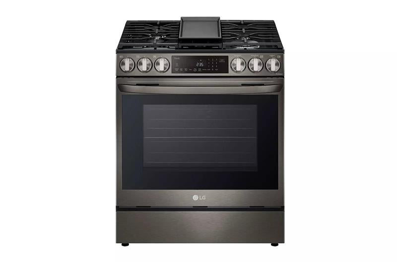 6.3 cu. ft. Smart wi-fi Enabled ProBake(R) Convection InstaView(R) Dual Fuel Slide-In Range with Air Fry - (LSDL6336D)
