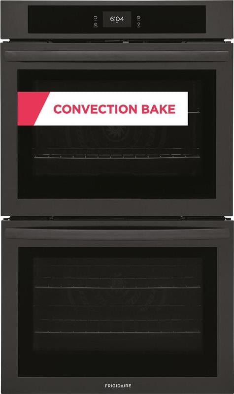 Frigidaire 30" Double Electric Wall Oven with Fan Convection - (FCWD3027AB)