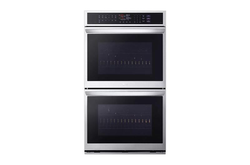 9.4 cu. ft. Smart Double Wall Oven with InstaView(R), True Convection, Air Fry, and Steam Sous Vide - (WDEP9427F)