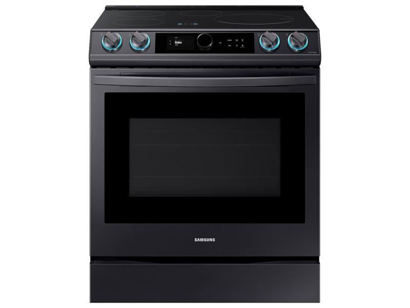 6.3 cu. ft. Smart Slide-in Induction Range with Smart Dial & Air Fry in Black Stainless Steel - (NE63T8911SG)