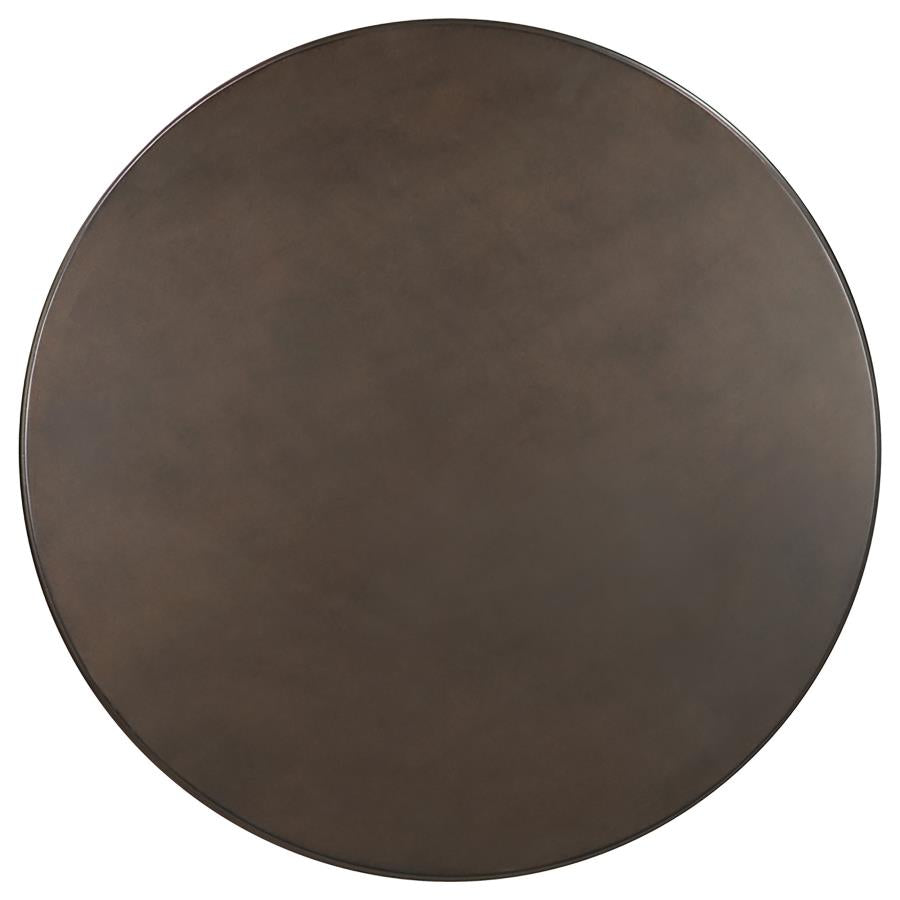 Oswego Round Bistro Dining Table Bronze - (100063)