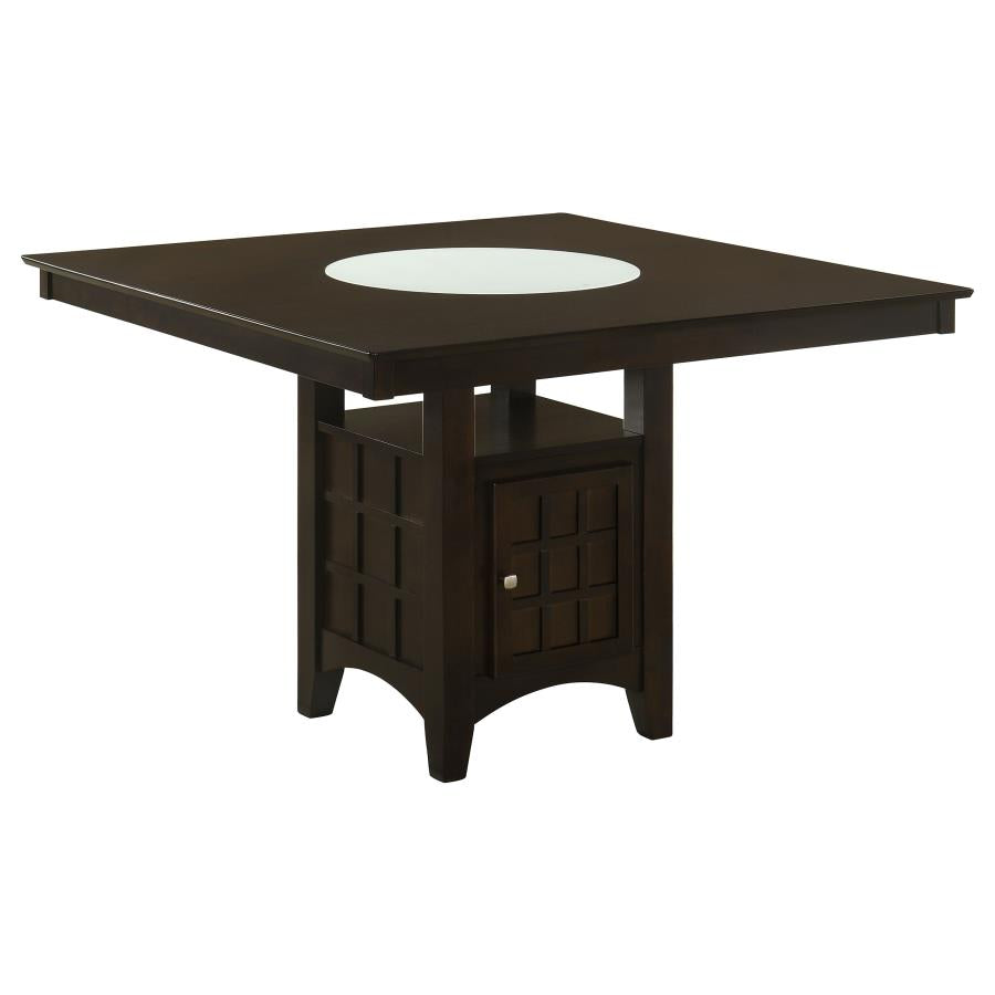 Gabriel Square Counter Height Dining Table Cappuccino - (100438)