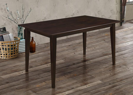 Gabriel Rectangular Dining Table Cappuccino - (100771)