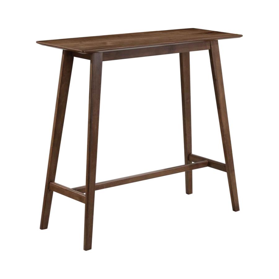 Finnick Rectangular Bar Table Walnut - (101436)