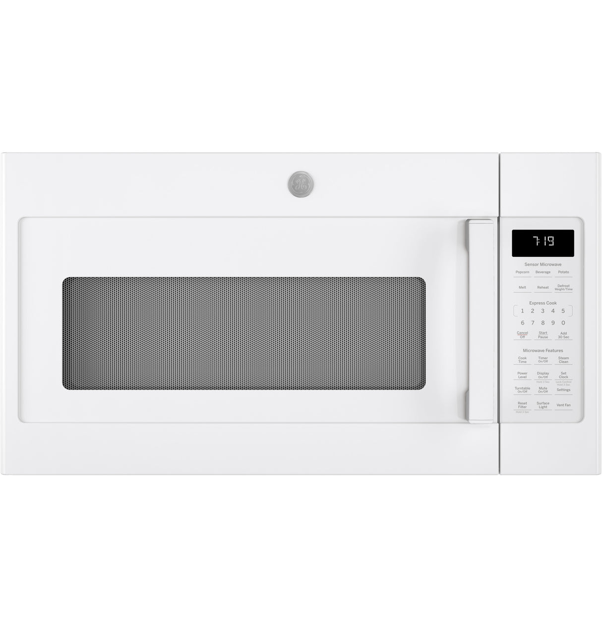 GE(R) 1.9 Cu. Ft. Over-the-Range Sensor Microwave Oven - (JVM7195DKWW)