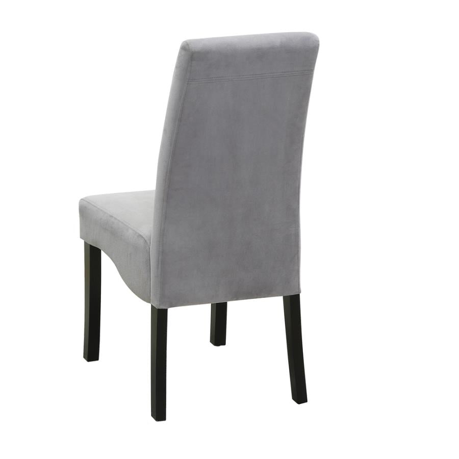 Stanton Upholstered Side Chairs Grey (set of 2) - (102062)