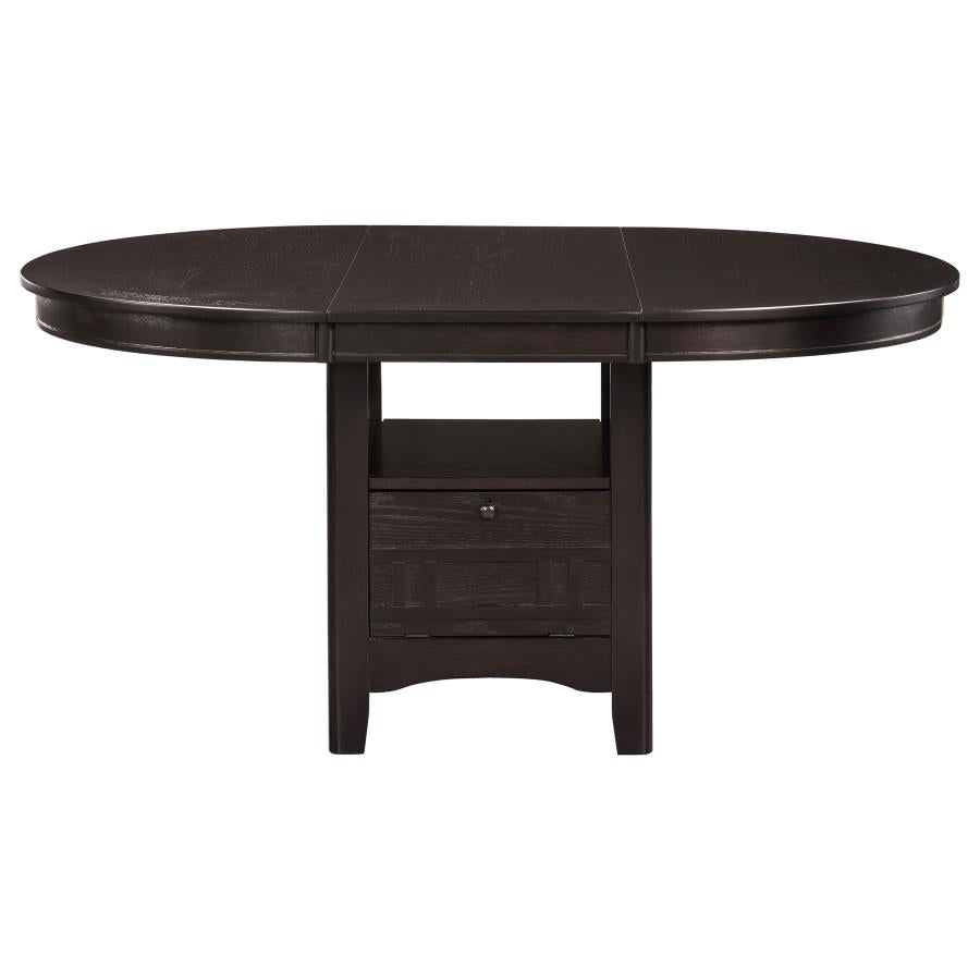 Lavon Dining Table With Storage Espresso - (102671)
