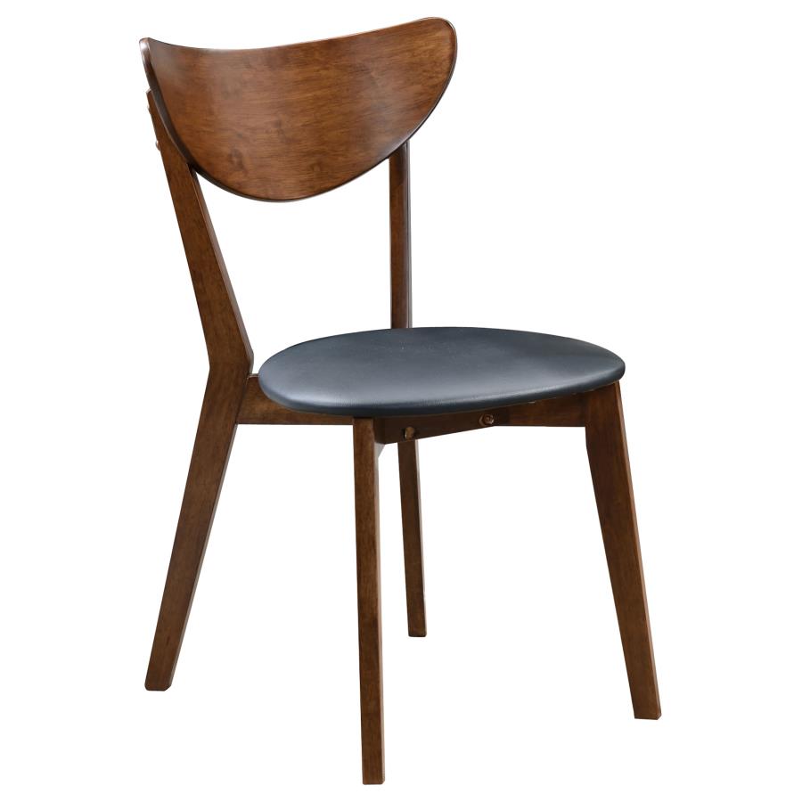 Malone Mid-century Modern Dark Walnut Dining Chair - (105362)