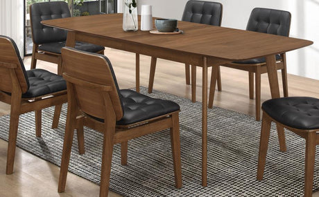 Redbridge Butterfly Leaf Dining Table Natural Walnut - (106591)