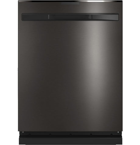 GE Profile(TM) ENERGY STAR(R) Top Control with Stainless Steel Interior Dishwasher with Sanitize Cycle & Dry Boost with Fan Assist - (PDP715SBNTS)