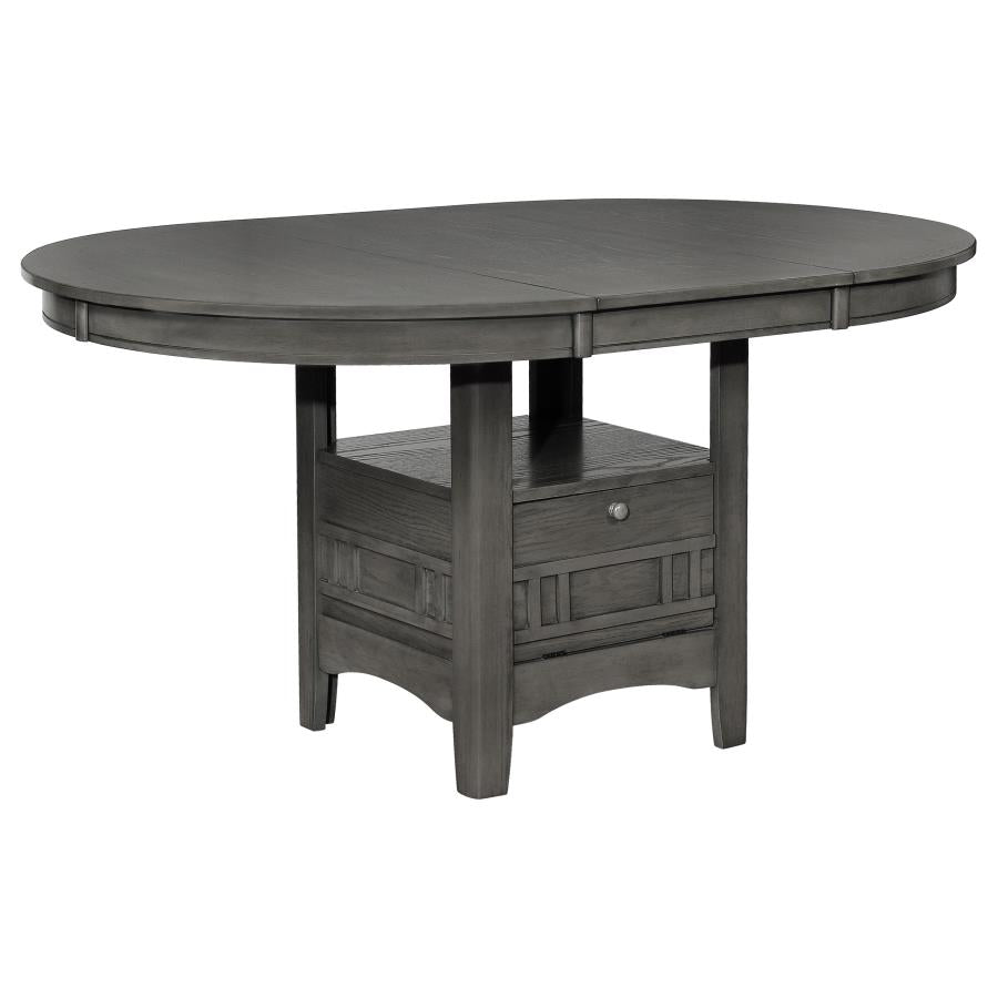 Lavon Dining Table With Storage Medium Grey - (108211)