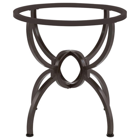 Aviano Dining Table Base Gunmetal - (108291)