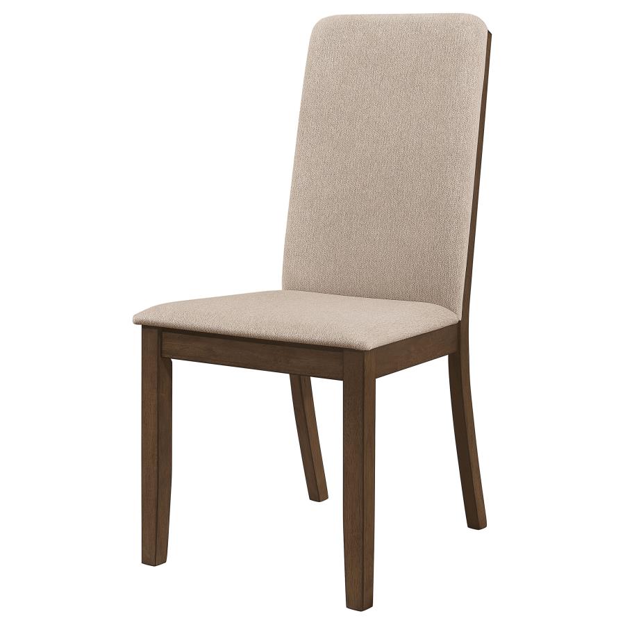 Wethersfield Solid Back Side Chairs Latte (set of 2) - (109842)