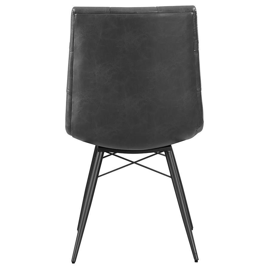 Aiken Tufted Dining Chairs Charcoal (set of 4) - (110302)