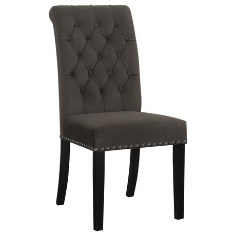 Alana Upholstered Tufted Side Chairs With Nailhead Trim (set of 2) - (115172)