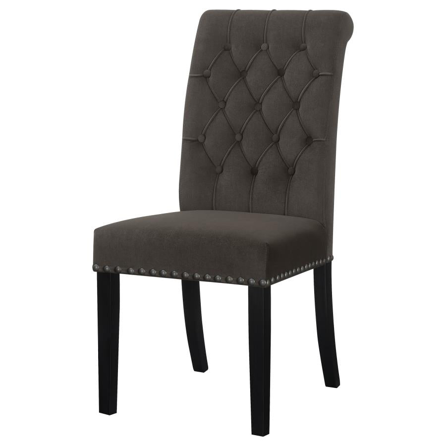 Alana Upholstered Tufted Side Chairs With Nailhead Trim (set of 2) - (115172)