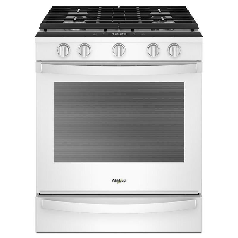 5.8 cu. ft. Smart Slide-in Gas Range with Air Fry, when Connected - (WEG750H0HW)