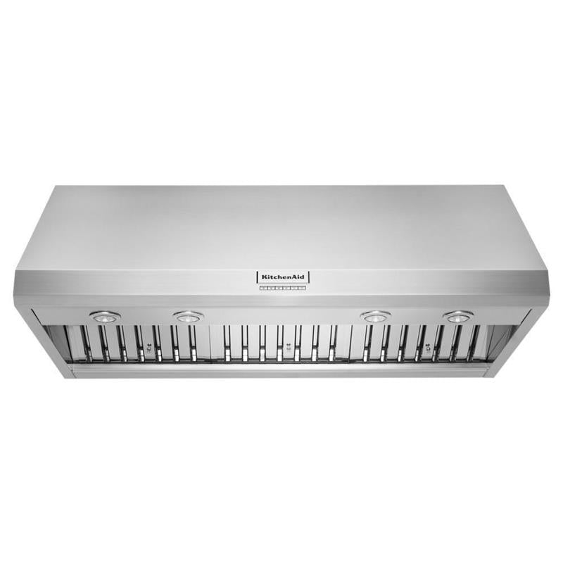 48'' 585 or 1170 CFM Motor Class Commercial-Style Wall-Mount Canopy Range Hood - (KVWC908KSS)