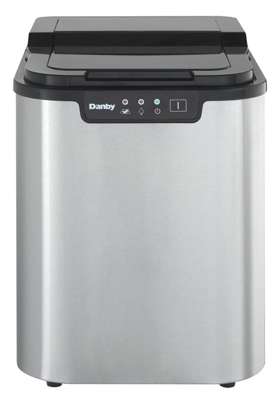 Danby 25 lbs. Countertop Ice Maker in Stainless Steel - (DIM2500SSDB)