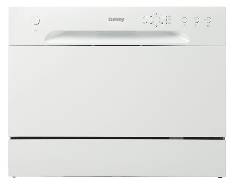 Danby 6 Place Setting Countertop Dishwasher in White - (DDW621WDB)