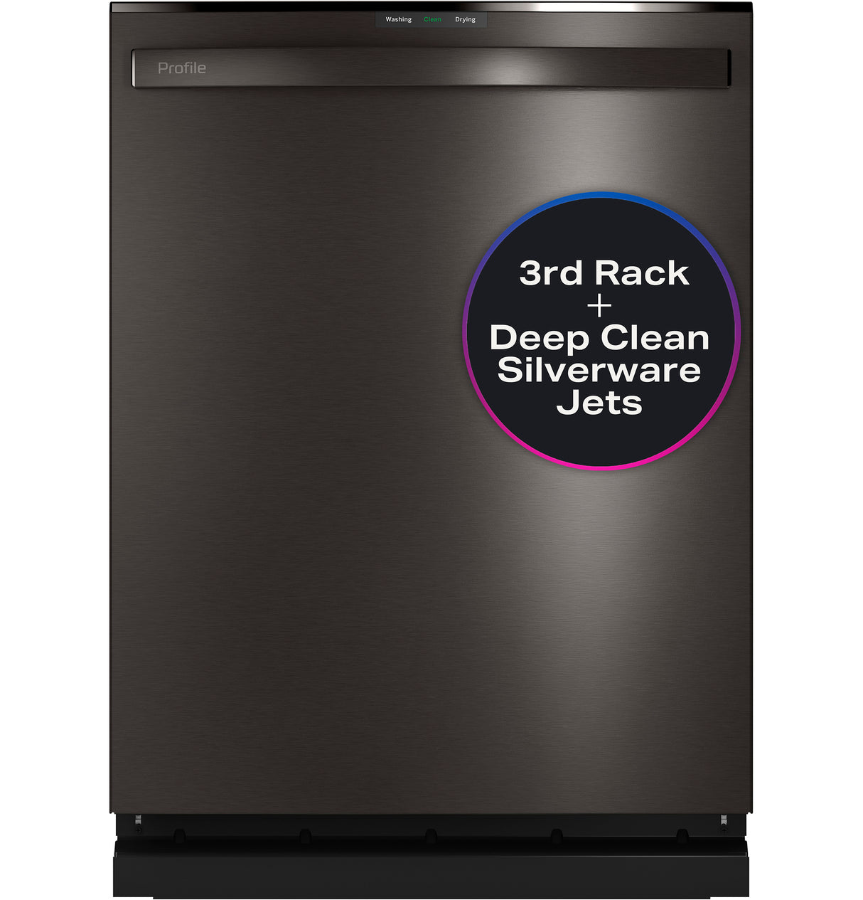 GE Profile(TM) ENERGY STAR(R) Top Control with Stainless Steel Interior Dishwasher with Sanitize Cycle & Dry Boost with Fan Assist - (PDT715SBNTS)
