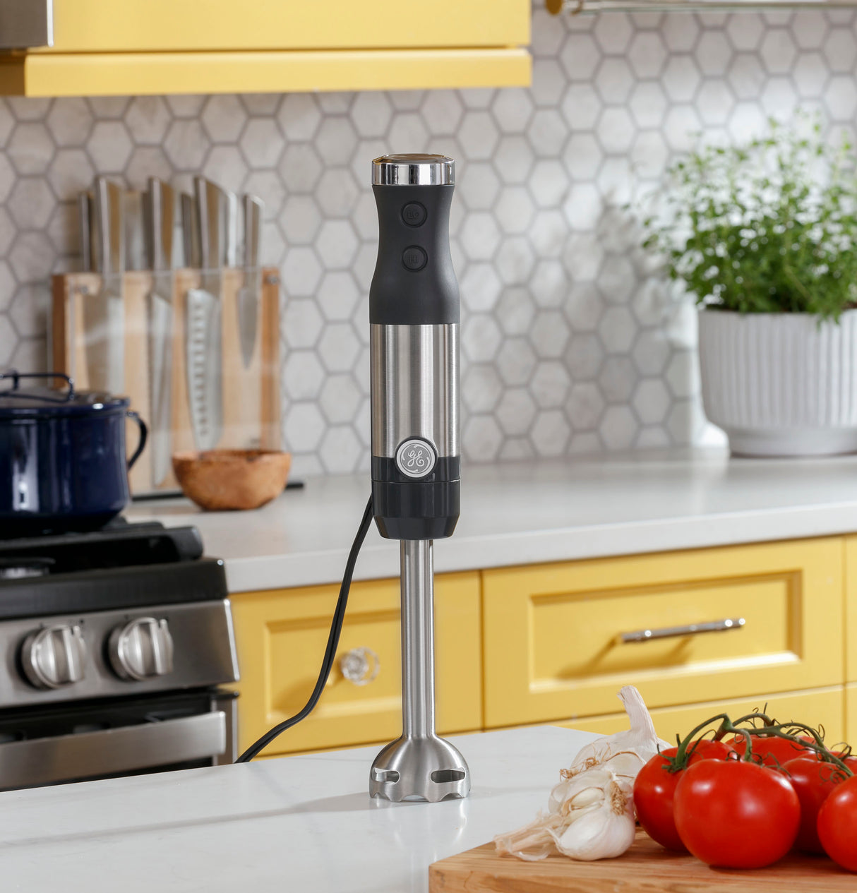 GE Immersion Blender with Accessories - (G8H1AASSPSS)