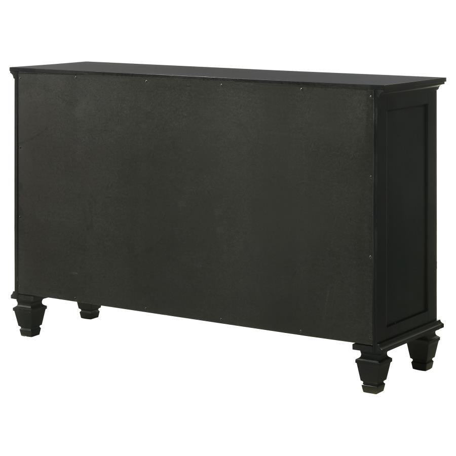 Sandy Beach 11-drawer Dresser Black - (201323)