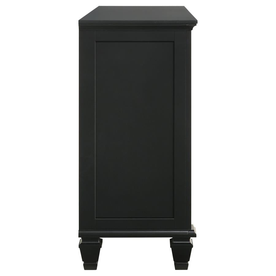 Sandy Beach 11-drawer Dresser Black - (201323)