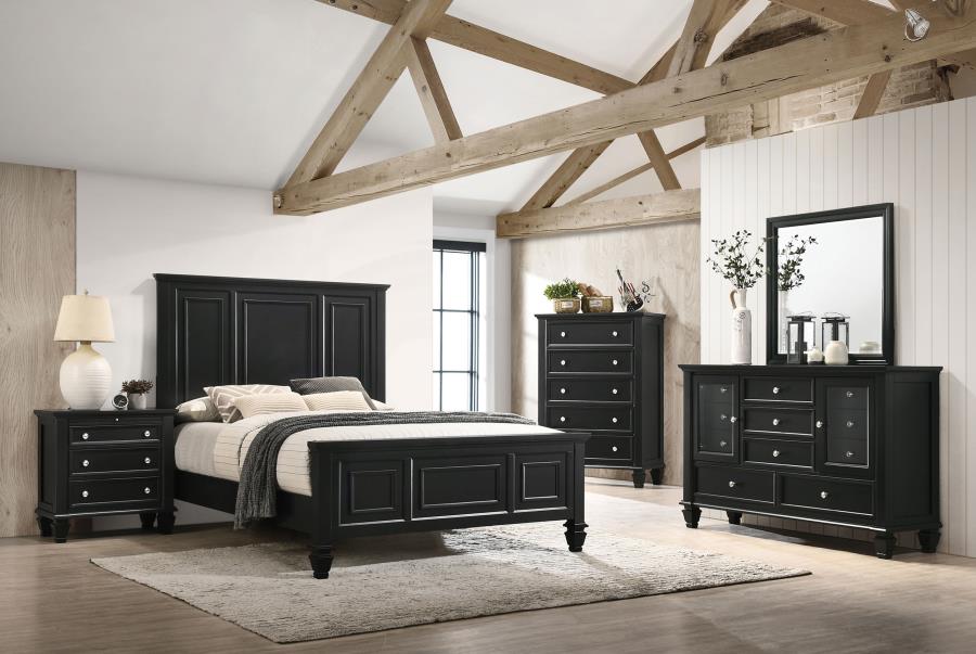 Sandy Beach 11-drawer Dresser Black - (201323)