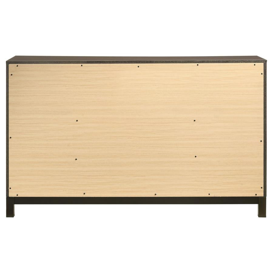 Edmonton 6-drawer Dresser Rustic Tobacco - (204353)