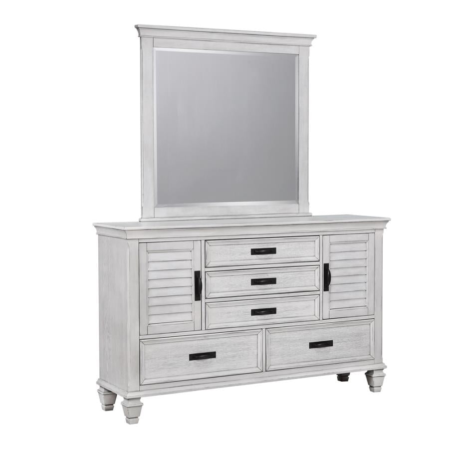 Franco 5-drawer Dresser Antique White - (205333)
