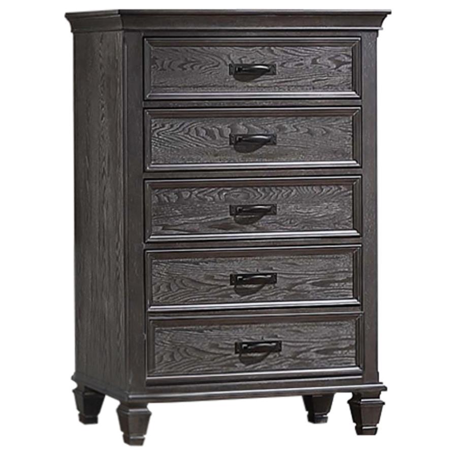 Franco 5-drawer Chest Weathered Sage - (205735)