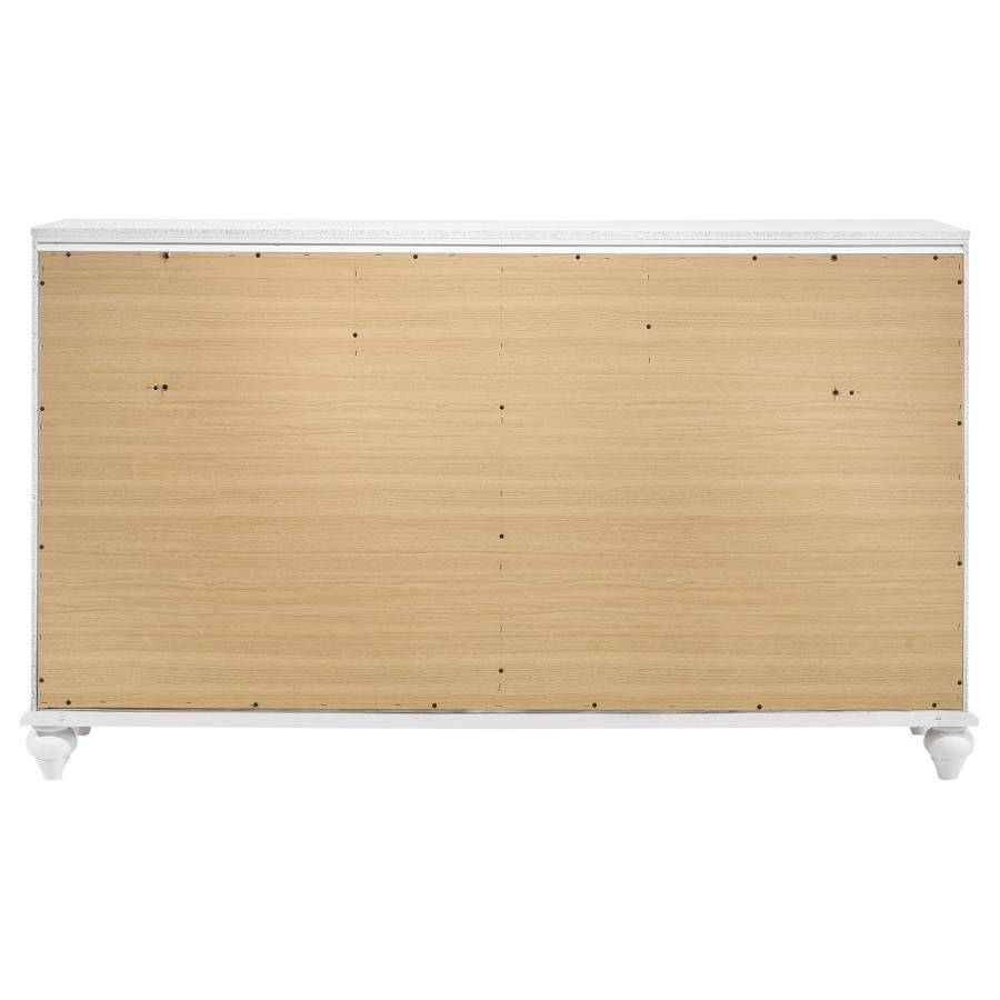 Barzini 7-drawer Dresser White - (205893)