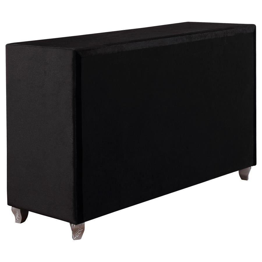 Deanna 7-drawer Rectangular Dresser Black - (206103)