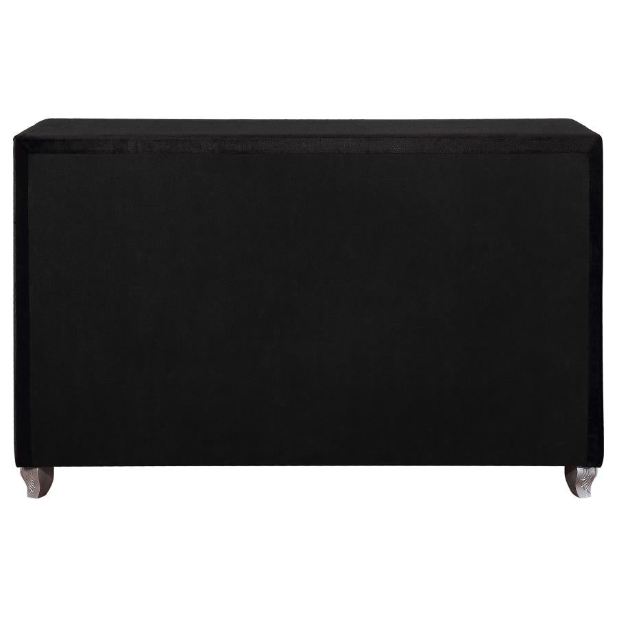 Deanna 7-drawer Rectangular Dresser Black - (206103)