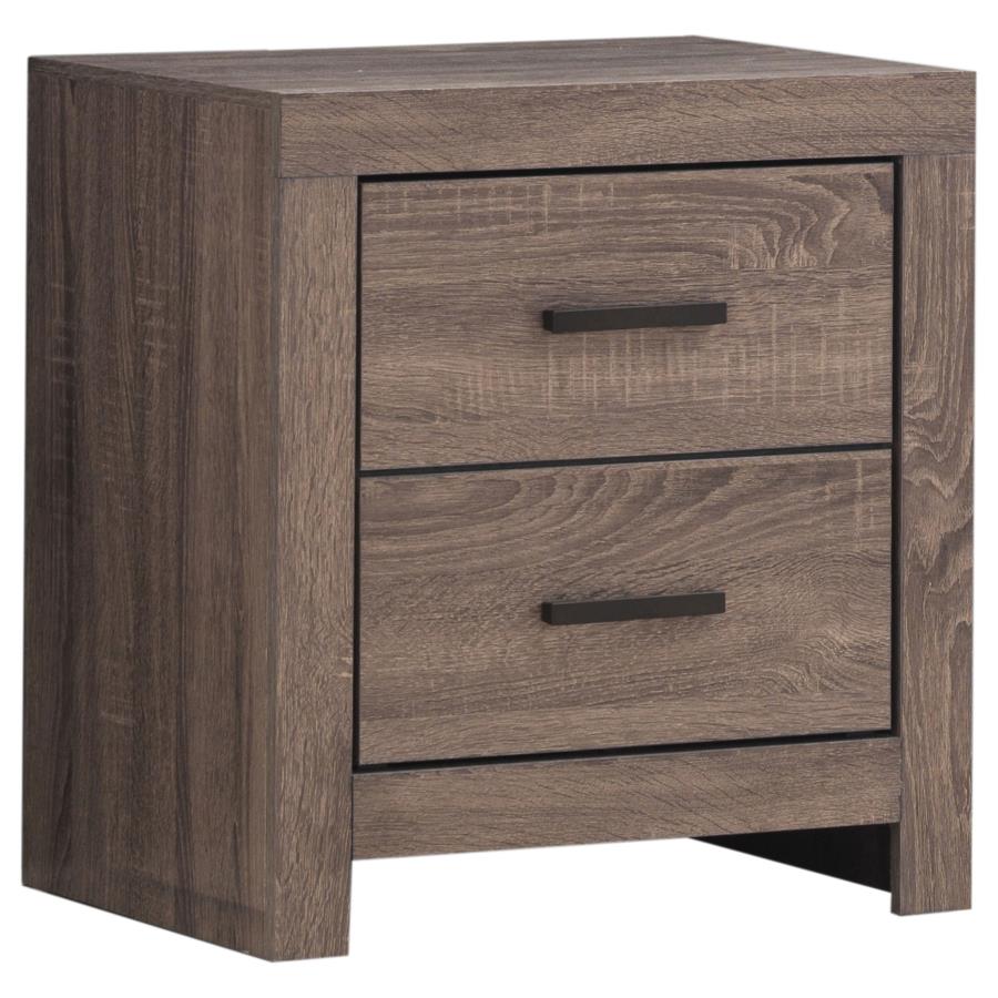 Brantford 2-drawer Nightstand Barrel Oak - (207042)