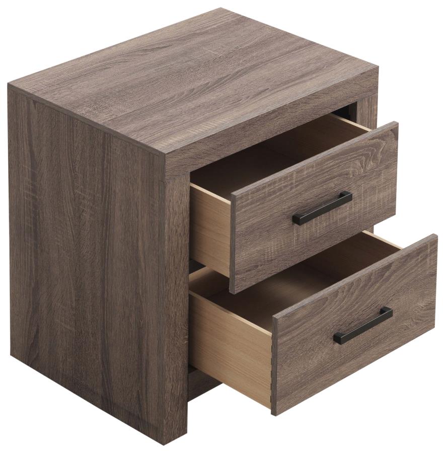 Brantford 2-drawer Nightstand Barrel Oak - (207042)