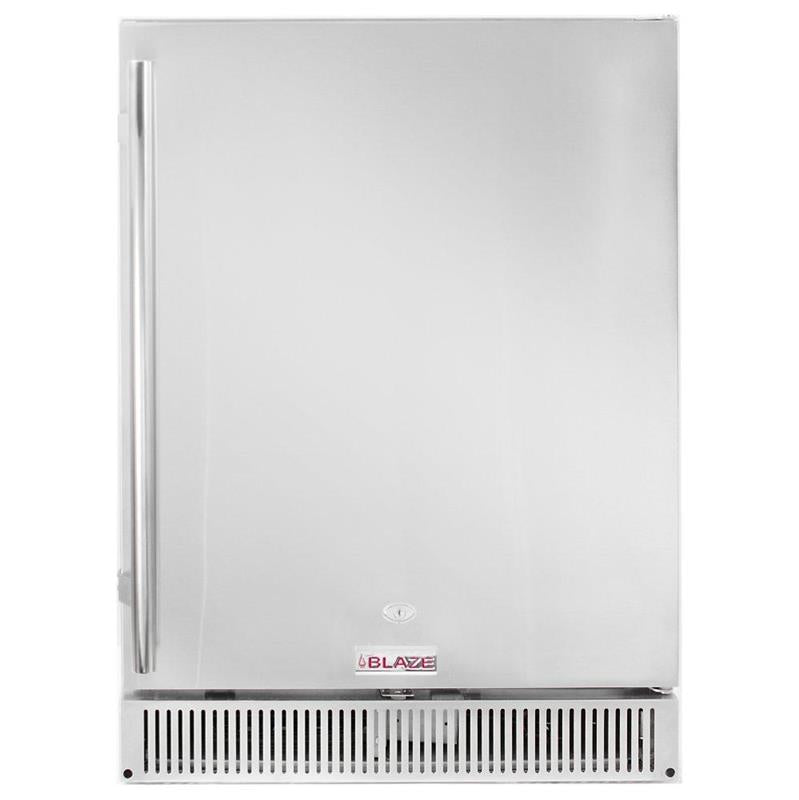 Blaze Outdoor Rated Stainless 24 Refrigerator 5.2 cu. ft. - (BLZSSRF50DH)