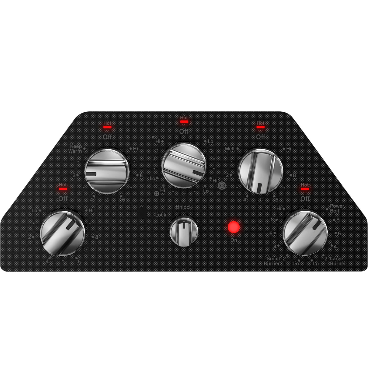 GE(R) 36" Built-In Knob Control Electric Cooktop - (JEP5036STSS)
