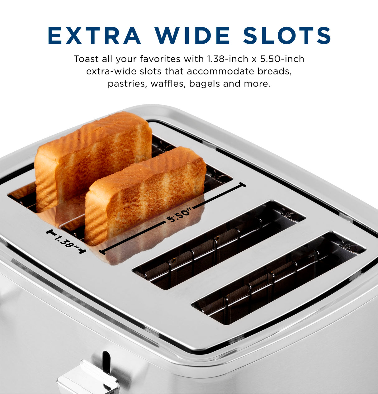 GE 4-Slice Toaster - (G9TMA4SSPSS)
