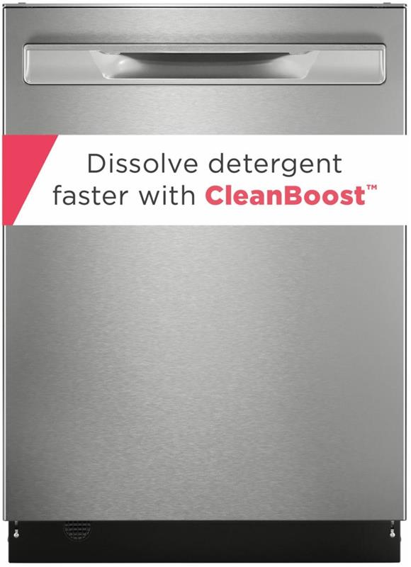 Frigidaire Gallery 24" Stainless Steel Tub Built-In Dishwasher with CleanBoost(TM) - (GDSP4715AF)