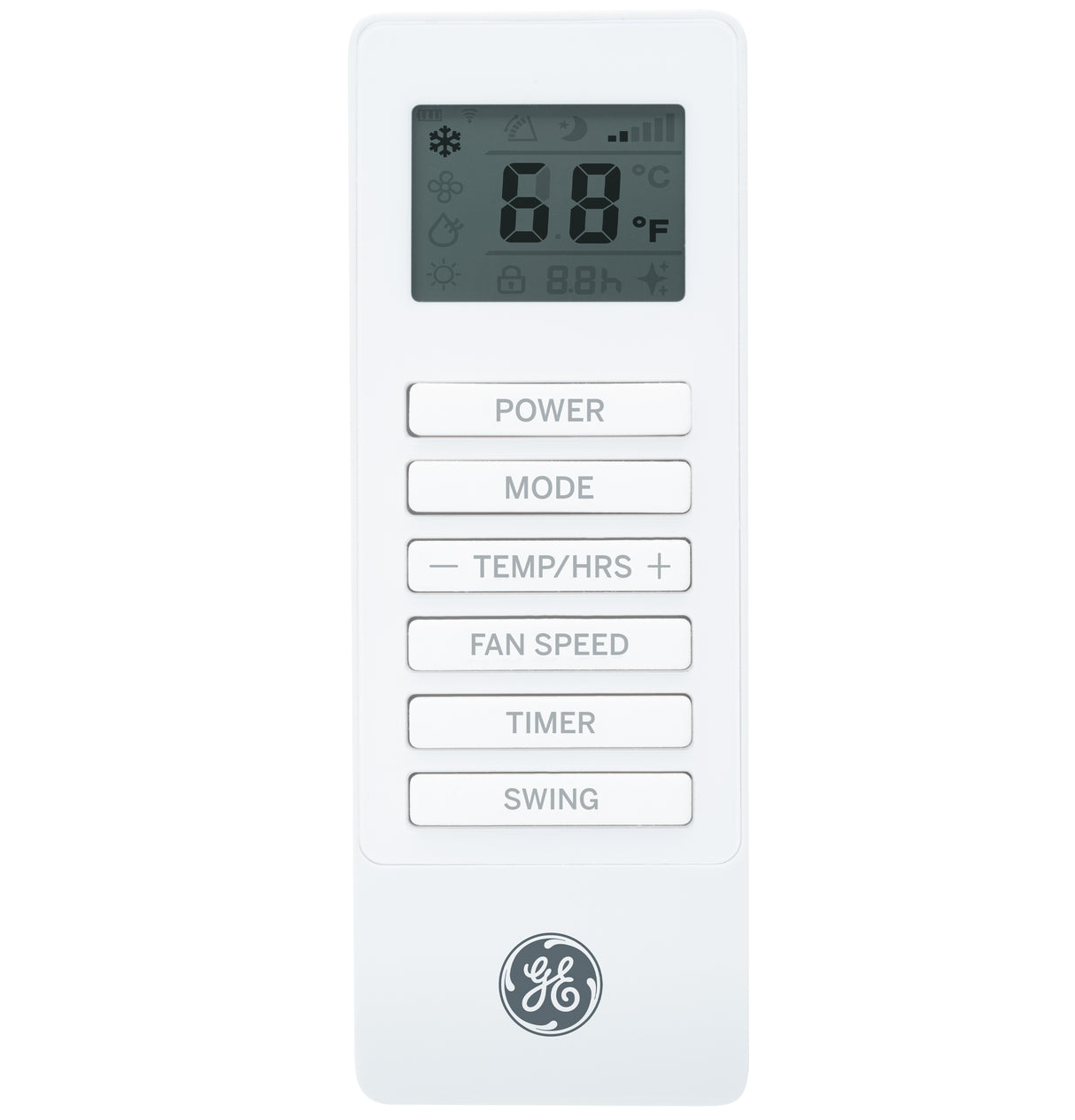 GE(R) 10,000 BTU Portable Air Conditioner for Medium Rooms up to 350 sq ft. (7,200 BTU SACC) - (APCA10YBMW)