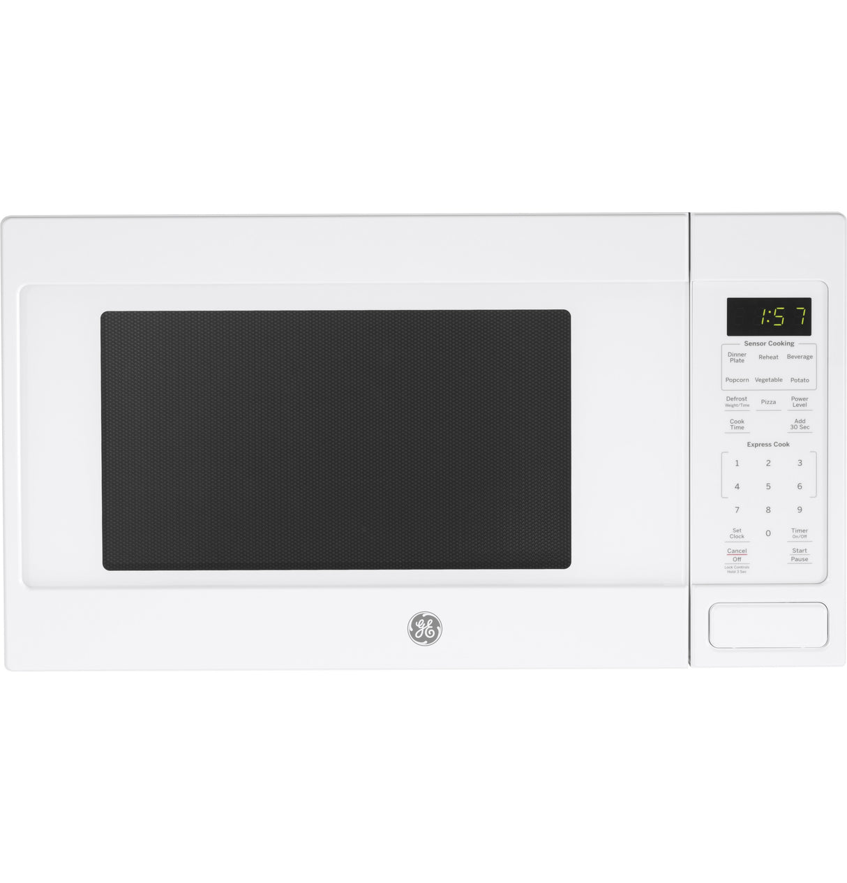 GE(R) 1.6 Cu. Ft. Countertop Microwave Oven - (JES1657DMWW)