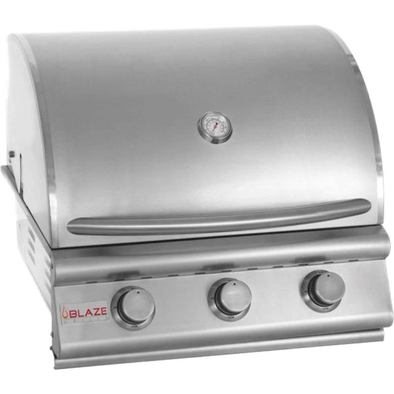 Prelude LBM 25-Inch 3-Burner Gas Grill, With Fuel Type - Natural Gas - (BLZ3LBMNG)