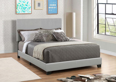 Dorian Upholstered California King Bed Grey - (300763KW)