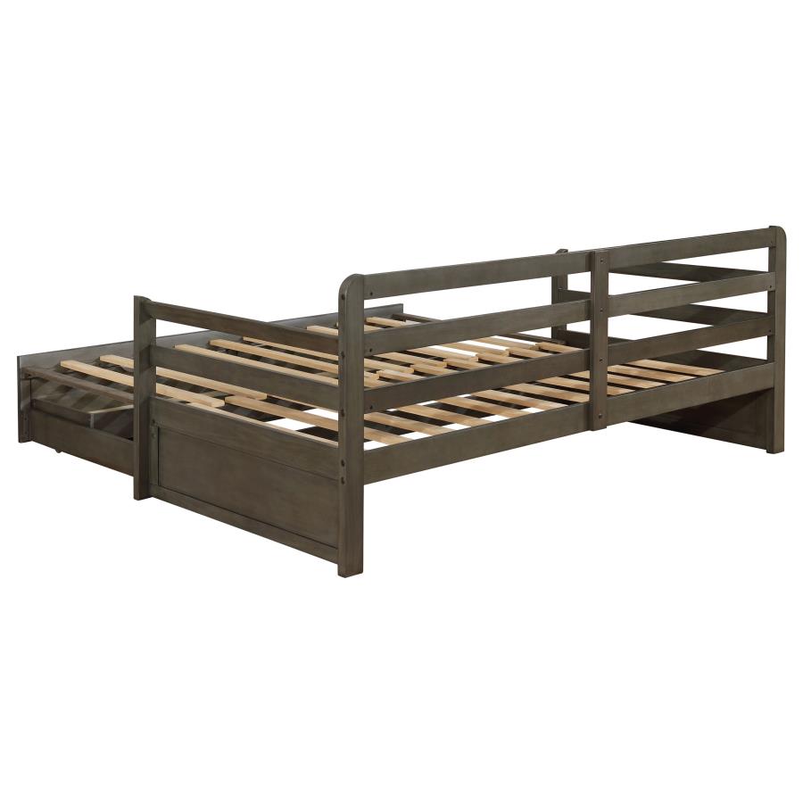Sorrento 2-drawer Twin XL Daybed With Extension Trundle Grey - (305706)