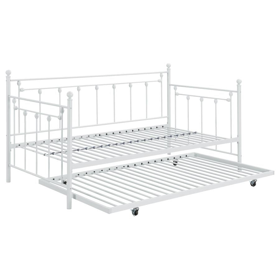 Nocus Spindle Metal Twin Daybed With Trundle - (306055)