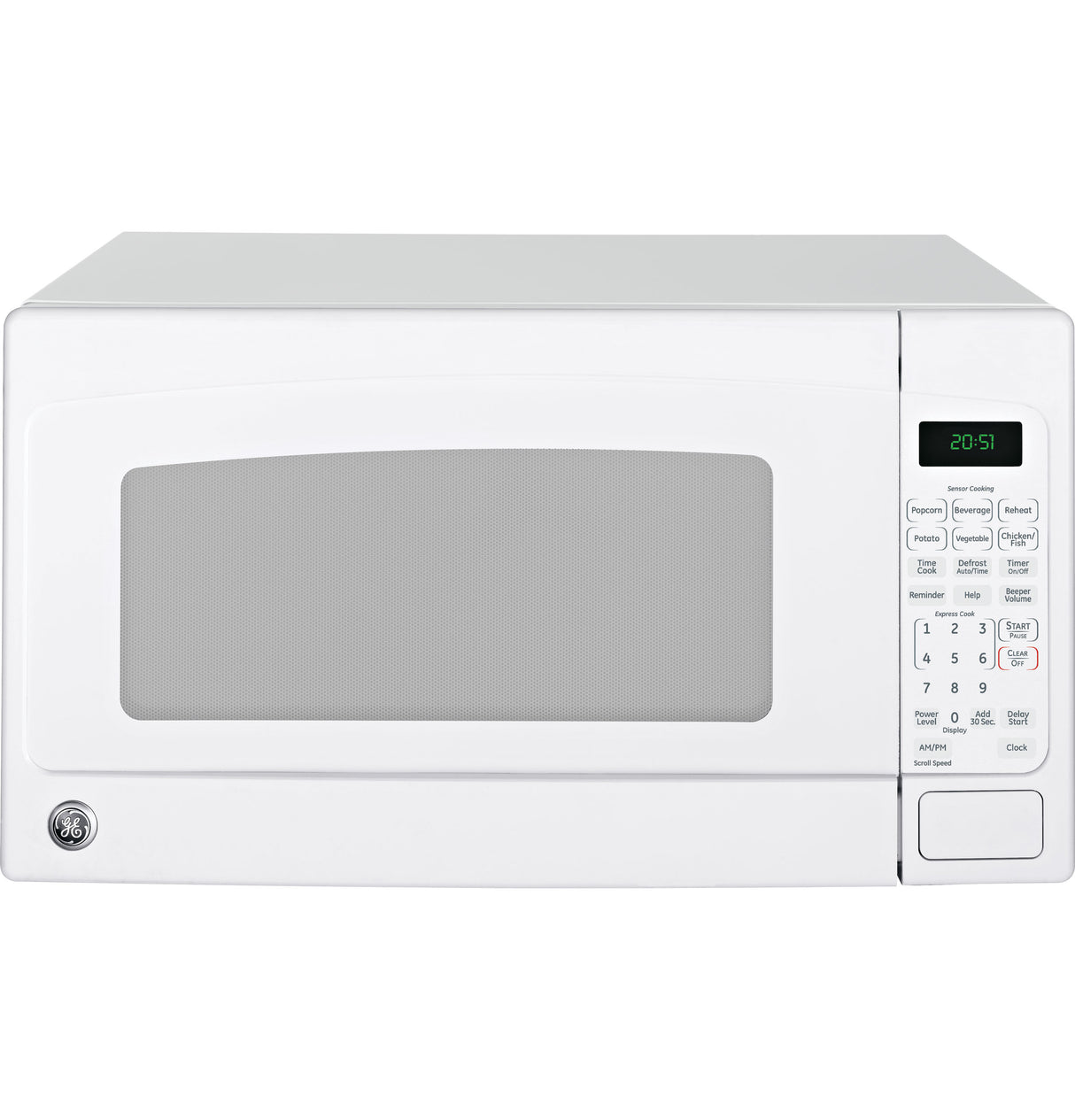 GE(R) 2.0 Cu. Ft. Capacity Countertop Microwave Oven - (JES2051DNWW)